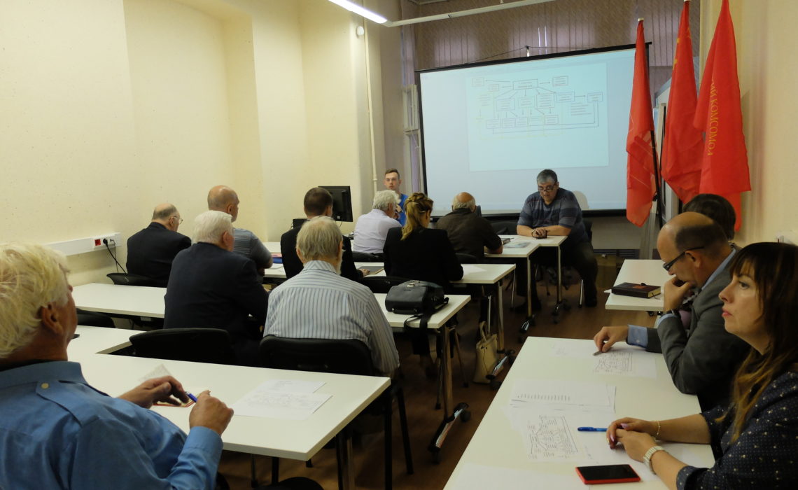 23 августа состоялся совместный пленум комитета и контрольно-ревизионной комиссии Адмиралтейского районного отделения КПРФ